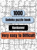1000 Sudoku Puzzles very Easy to Difficult - Hardcover