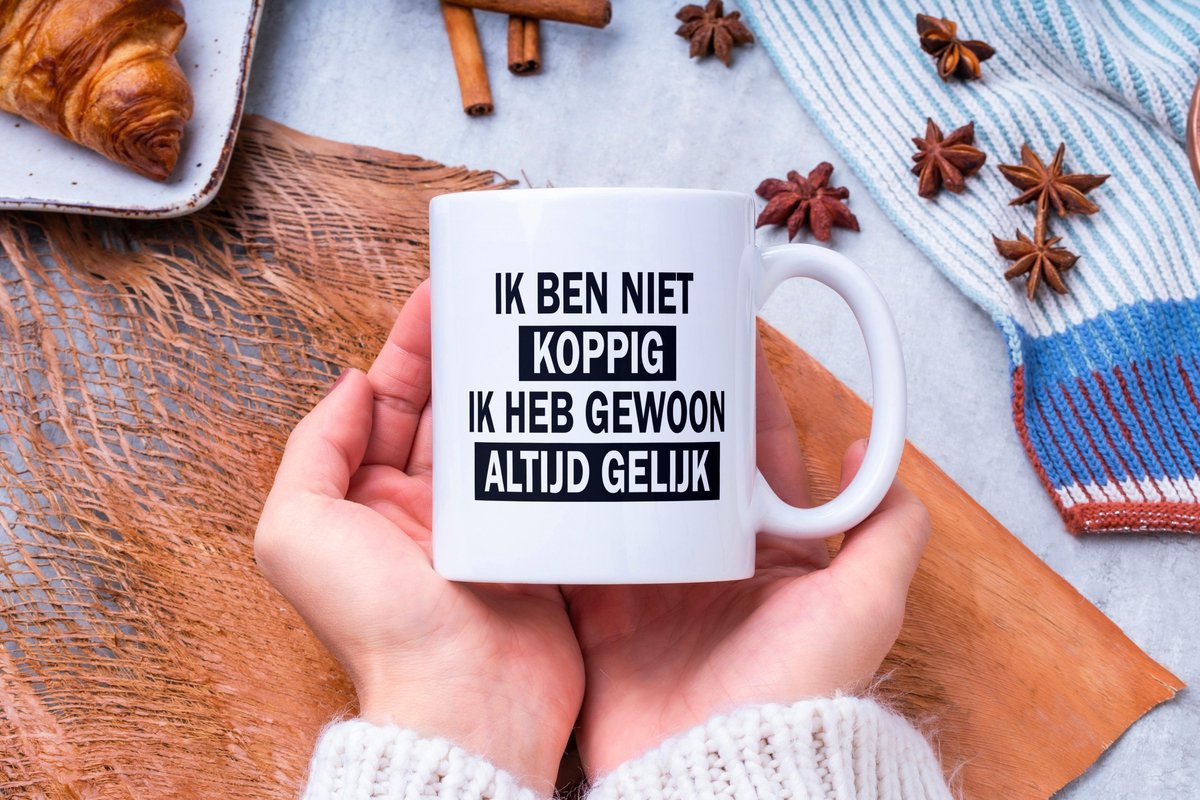 Grappige mok - Ha meester | Mokken