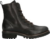 Piedi Nudi 634225 Veterboot Zwart Leer