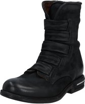 A.s.98 enkellaarsjes teal Zwart-37