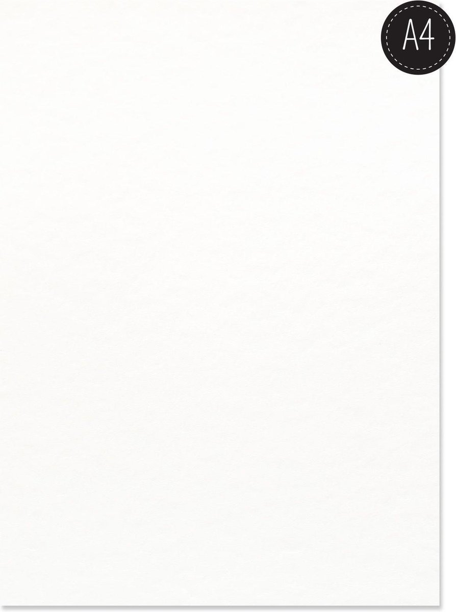 Paperfuel Watercolour Paper Pad, White, 300 g/m², 20 Sheets, DIN A6, Texture, Sketchbook for Watercolor Painting, Hand Lettering, Brush Lettering and Other Crafts