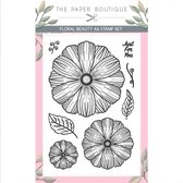 The Paper Boutique Stempel set - Floral Blooms - A6