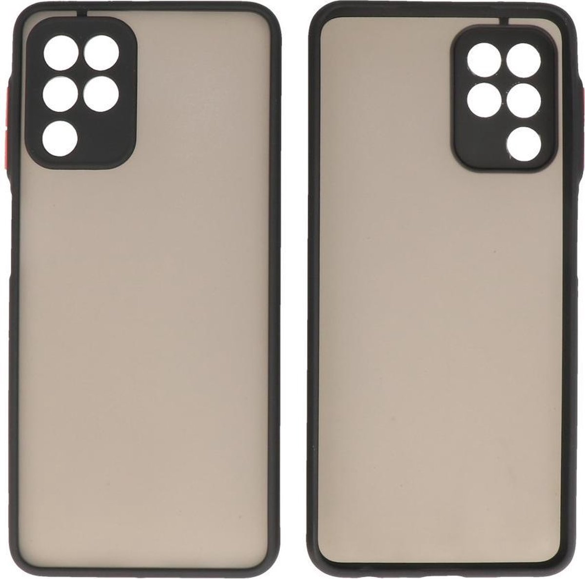 Samsung Galaxy A22 4G Hoesje - Back Cover Telefoonhoesje - Zwart