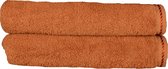 ARTG® Towelzz - AR036 - Douche - Badhanddoek - 100% katoen - 70 x 140 cm - Aarde Bruin - Terra - Set 2 stuks