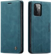 CaseMe Book Case - Samsung Galaxy A72 Hoesje - Groen