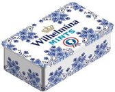 Wilhelmina pepermunt - 24 stuks - blikje - Delfts blauw - pepermunt snoep - bewaarblik