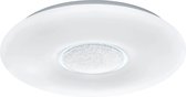 Plafonnier LED - Torna Ako - 21W - Couleur Ajustable - Dimmable - Télécommande - Rond - Wit Mat