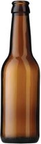 Brew Monkey® Bierflesjes 33 cl 24 Stuks - Flessen - Bottelen - Bierbrouwpakket Tool - Vaderdag Cadeau - Vaderdag Geschenk