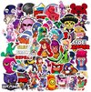 foto van ProductGoods - 50 Stuks Brawl Stars Stickers - Muur Decoratie - Koffer Decoratie - Laptop Decoratie - Koelkast Decoratie - Stickervellen - Brawl Stars