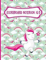 Storyboard Notebook 16: 9: Story Board Pads