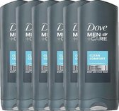 Dove - Douchegel - Clean Comfort - 6 x 250ML - Voordeelverpakking