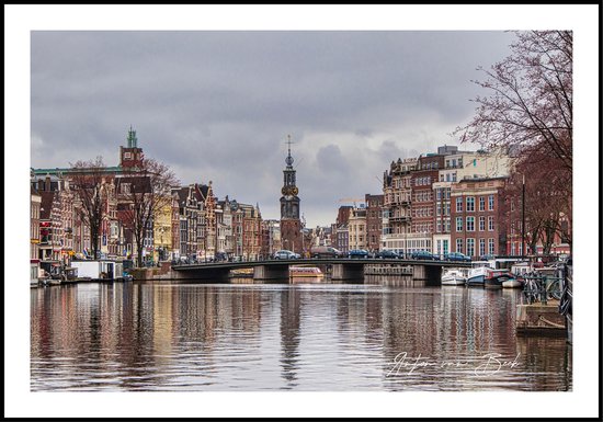 Poster Amsterdam_3 - Anton van Beek Collectie 70x100 cm