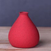 Klein vaasje - Keramiek - Roze - 7 cm - Verschillende kleuren beschikbaar - Vaas