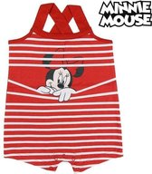 Mickey Mouse rompertje rood maat 12 maanden/1 jaar/80