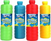 5x flessen Bellenblaas navulling van 1 liter - Bellenblaasmix navulverpakking - Multi