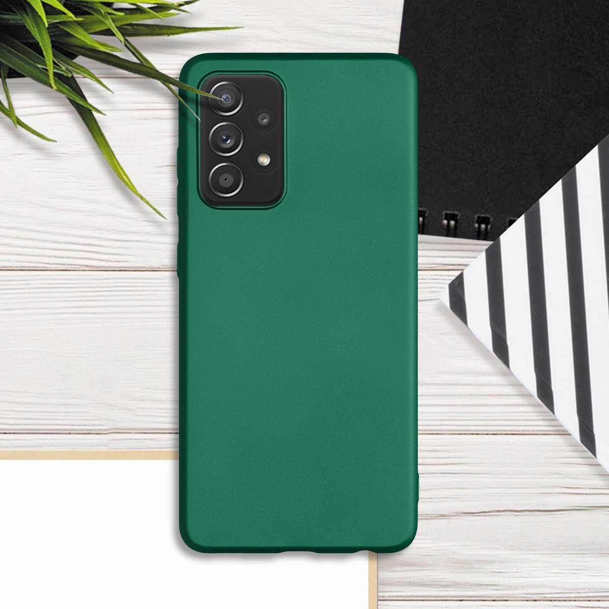 kwmobile telefoonhoesje voor Samsung Galaxy A52 Hoesje voor smartphone Back cover...