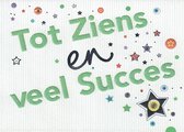 Kaart - Zizi - Tot ziens en veel succes - ZZ26