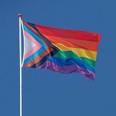 Regenboog vlag (LGBTQ+/LHBTI+) | 70x100cm