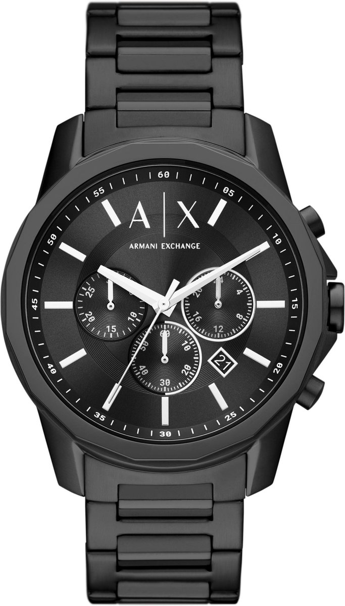 Armani Exchange AX1722 Herenhorloge 44 mm - Zwart