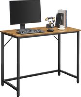 RooM1 - Bureau - Computertafel - Thuiskantoor - Kantoortafel - Gamingtafel - Honing bruin