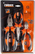 Finder Tools Geïsoleerde Tangen Set Oranje