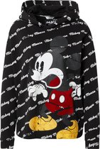Frogbox • zwarte Mickey Mouse hoodie • maat S