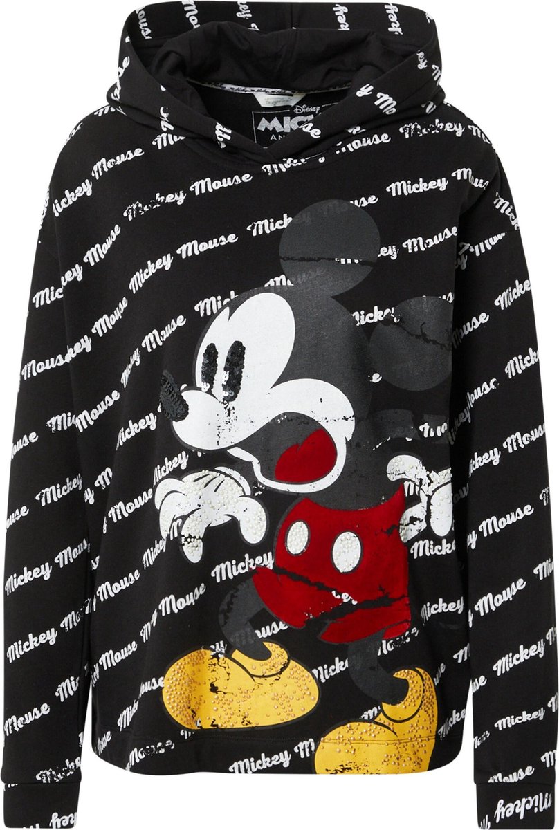 Frogbox • zwarte Mickey Mouse hoodie • maat S