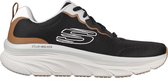 Skechers D'Lux Walker-Scrambler Heren Sneakers - Black/Orange - Maat 42