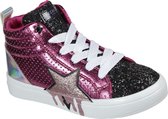 Skechers Hi-Lite-Dazzle Drip Meisjes Sneakers - Hot Pink - Maat 34