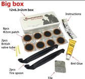 Fiets Reparatieset - Banden Plak Set Fiets - Multitool Fiets Gereedschap - Bandenreparatie- Reparatiedoos - Fietsband Reparatie