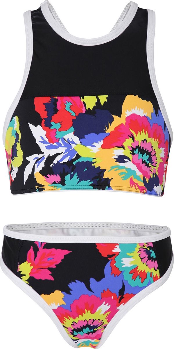 La V Bikini sport retro - Mutil color flowers 164-170 (Vlat klein) Multi color