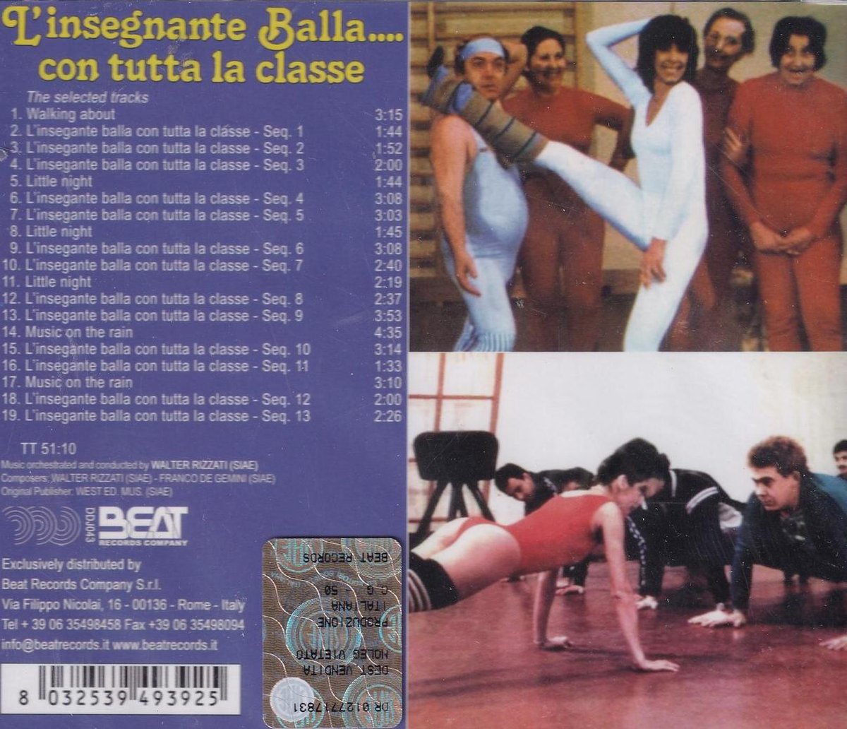 Insegnante Balla Con Tutta La Classe, Walter Rizzati CD (album) Muziek