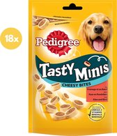 Pedigree Cheesy Tasty Bites Mini 3-pack - Hondensnacks - 3x (6x140gram)