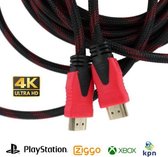 Quality Cables - HDMI KABEL - 3 Meter - 4K - Geschikt voor Playstation, Xbox, Televisie etc. - Hoge Kwaliteit - Goud verguld - Male to Male