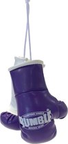 Rumble Mini Carhanger Boxing Glove Violet- Wit Mini gants de boxe