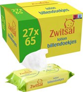 Bol.com Zwitsal Lotion Billendoekjes - 1755 billendoekjes - Voordeelverpakking aanbieding