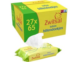 Zwitsal Lotion Billendoekjes Alcoholvrij - 1755 doekjes - Voordeelverpakking