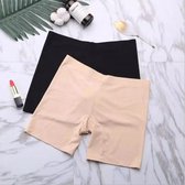 Wow Peach Shapewear Short Nude Maat S|Corrigerend Ondergroed | Shaping Broek | Bikershort |Seamless Broek | Seamless Ondergoed | Seamless Short |Comfort Short |Short voor onder jur