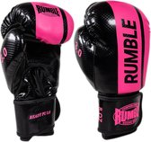 Rumble (kick)bokshandschoenen Junior 3.0 Zwart/Roze 8oz