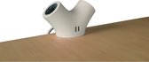 Stekkerdoos Met USB Poorten – 2 USB Laders 3.4A – 2 Stopcontacten – Inclusief Montageklem – 1,4 Meter Snoer – TAK Design – Wit – SIL Products