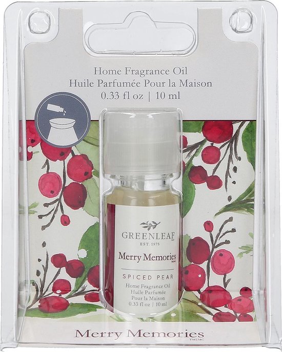 Greenleaf Geurolie Merry Memories 10 Ml 5,5 X 11 Cm Transparant bol.
