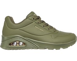 Skechers Uno - Stand On Air - Dames Sneakers - Olijfgroen