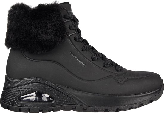 Skechers Uno Rugged - Fall Air Dames Sneakers - Black - Maat 39