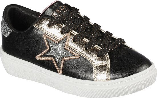 Watt redactioneel speer Skechers Goldie-Star Shines Meisjes Sneakers - Black - Maat 29 | bol.com