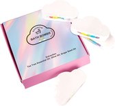 Nixnix - Bath bombs 4 stuks - Regenboog - Bruisballen voor in Bad - 4 Etherische Aroma Bad bommen - Handmade - Giftset - Cadeau - 120g per stuk - Bruis ballen