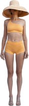 APRICOT  Assymetric Comfort BH Zonder Beugel - Lichte en Zachte Ondergoed Dames Volwassene - Ademende Sporttop Dames  / Lingerie Dames / Crop Top-L