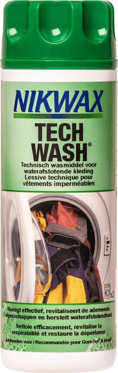 Nikwax Tech Wash & Softshell Proof Twin Pack 300ml - Nettoyage Et Imperméabilisation