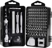 Swifth Mini-schroevendraaierset, 120-in-1 fijnmechanica-set, gereedschapsset, precisieschroevendraaierset voor iPhone, laptop, tablet, horloges, camera, enz. (zwart)