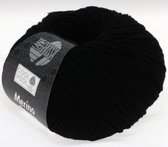 Lana Grossa Cool Wool 50 gram nr 433 Zwart