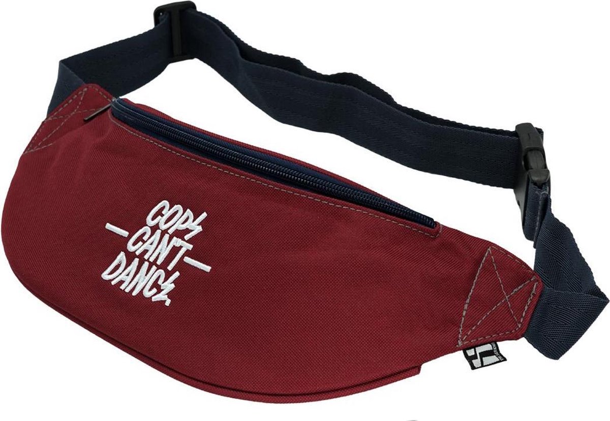 Mr. Serious - Cops Cant Dance Vice Bag - Fanny Pack - Heuptasje - Maroon Red